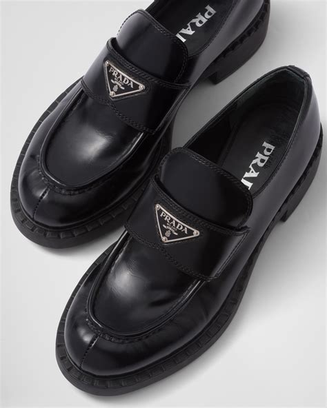 prada driving loafer womens|platform loafers women prada.